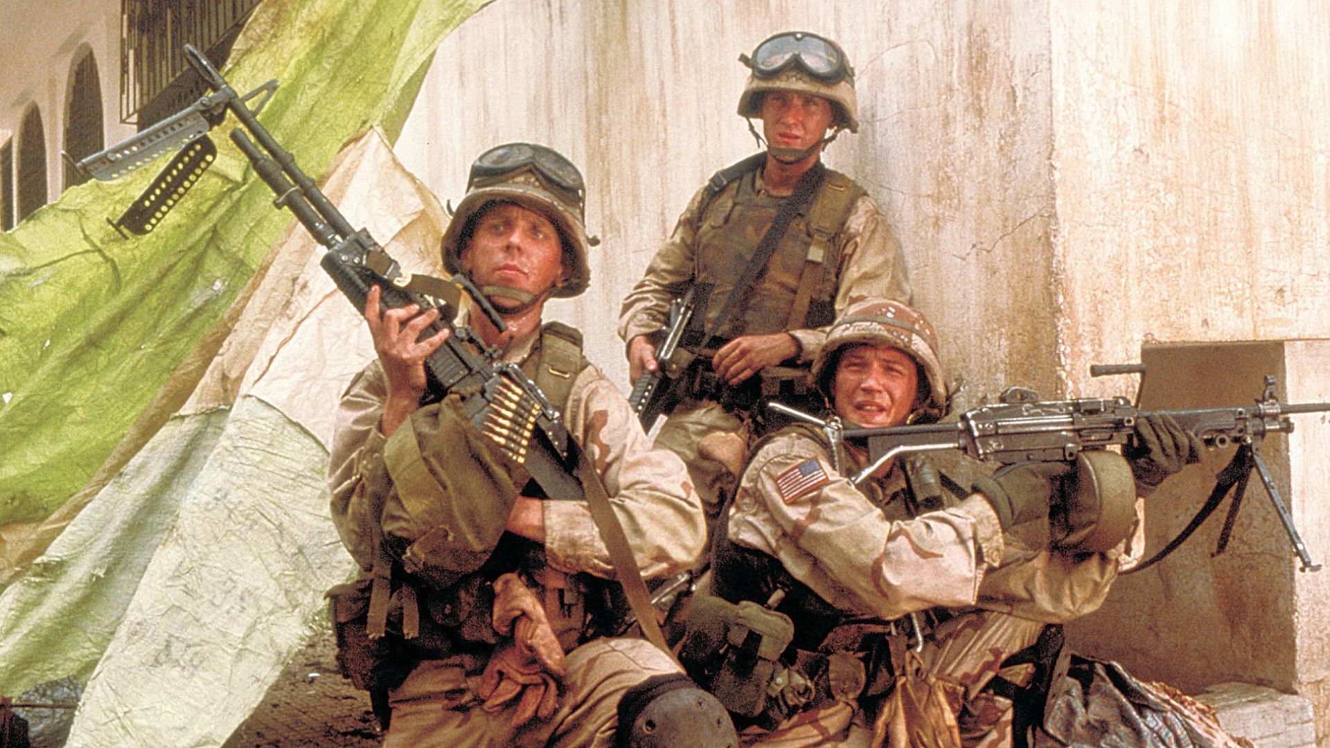 Black Hawk Down received praise for its well-executed combat scenes (Image via Sony Pictures)